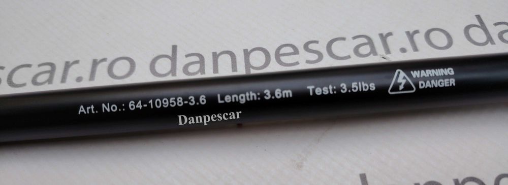 Lanseta 3,60metri PRO FL Strong Carp 3.5lbs 3segmente