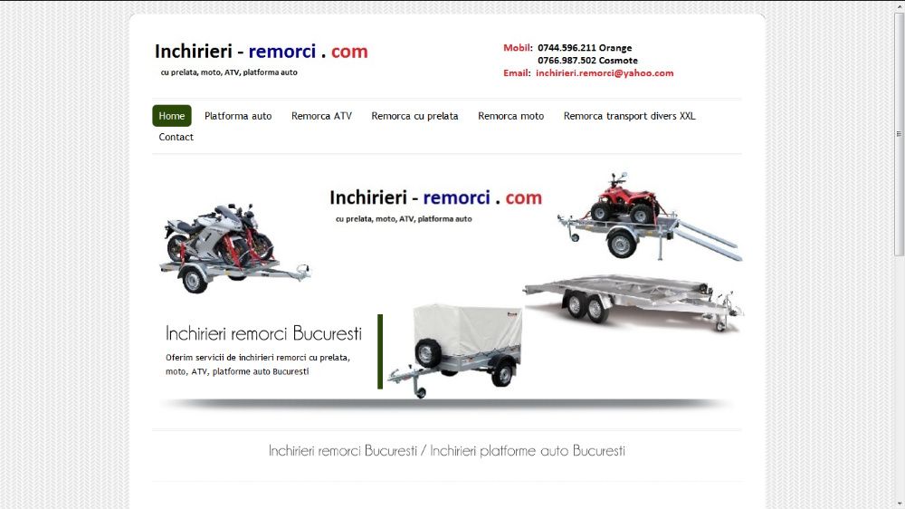 Administrare și creare site web. De la 300 lei