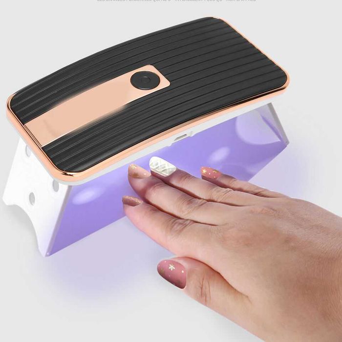 UV LED лампа, 36 W преносима, USB, 60 секунди сушене, маникюр, педикюр