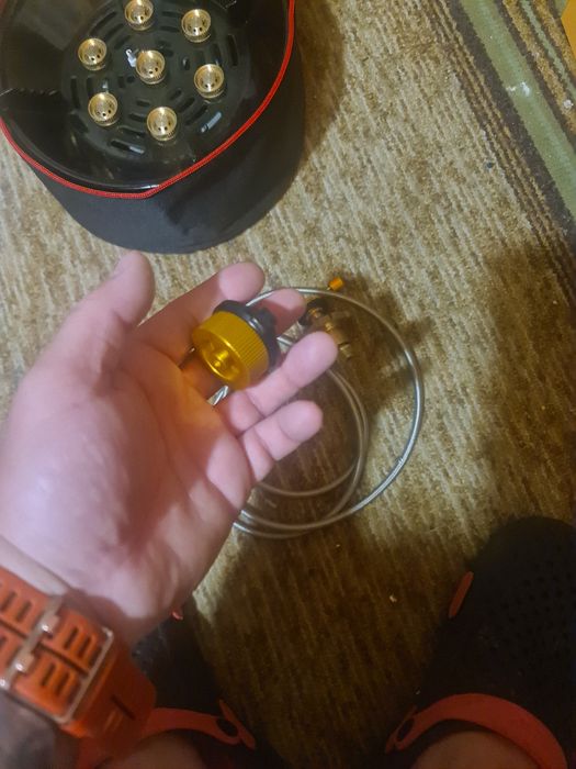 Газов къмпинг котлон, може и с бутилка, спрей