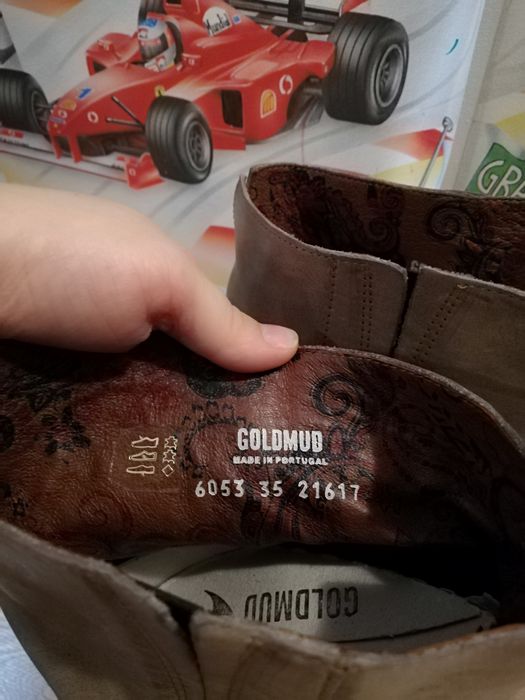 Cizme noi inalte dama piele naturala marime mica 35