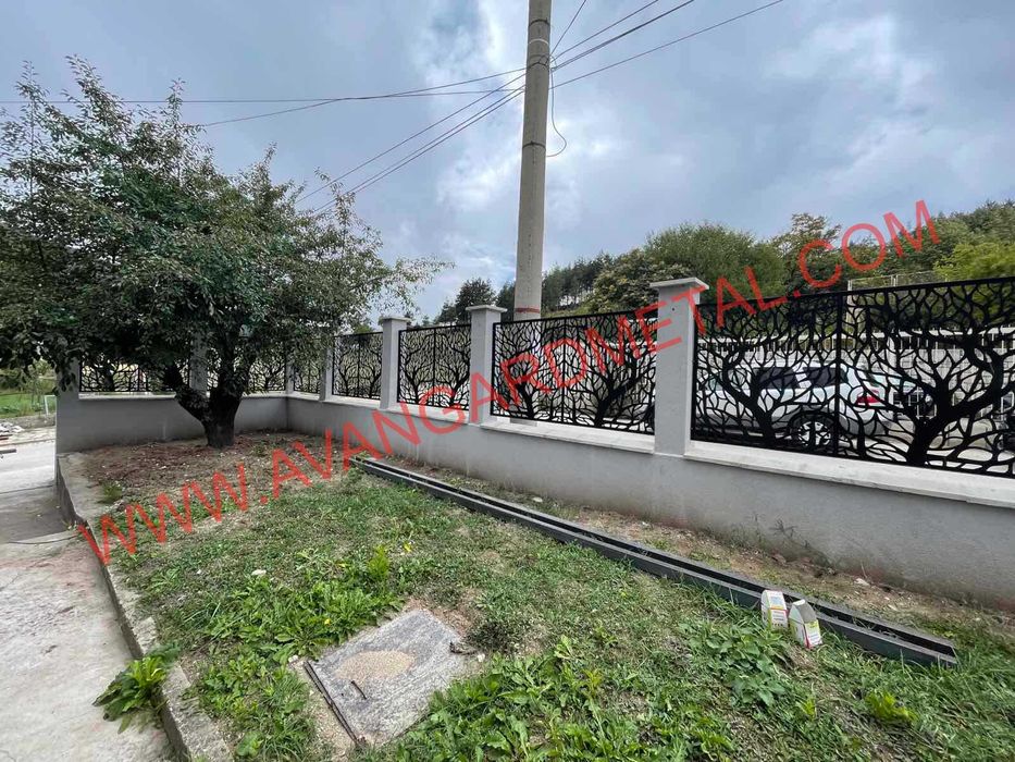 Метални пана за врати, парапети и огради лазерно рязане