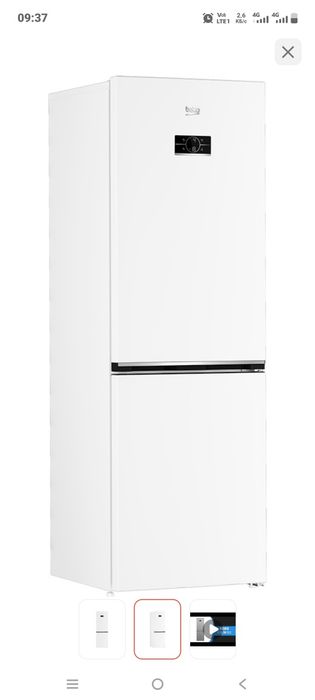 Холодильник BEKO B3RCNK362HW белый