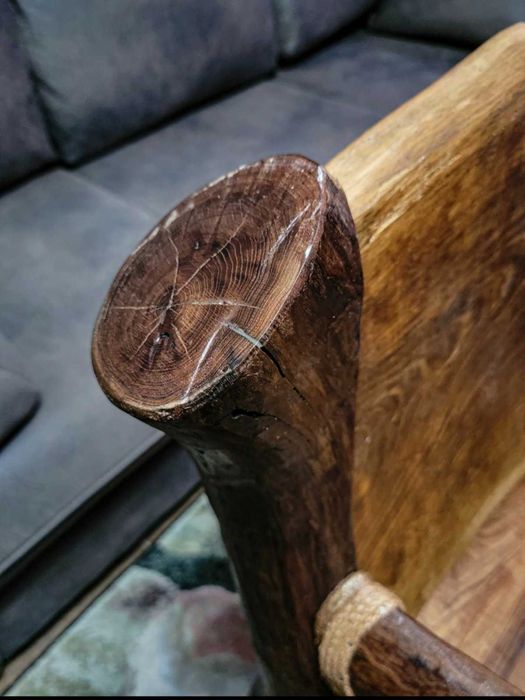 Стол дърворезба чам