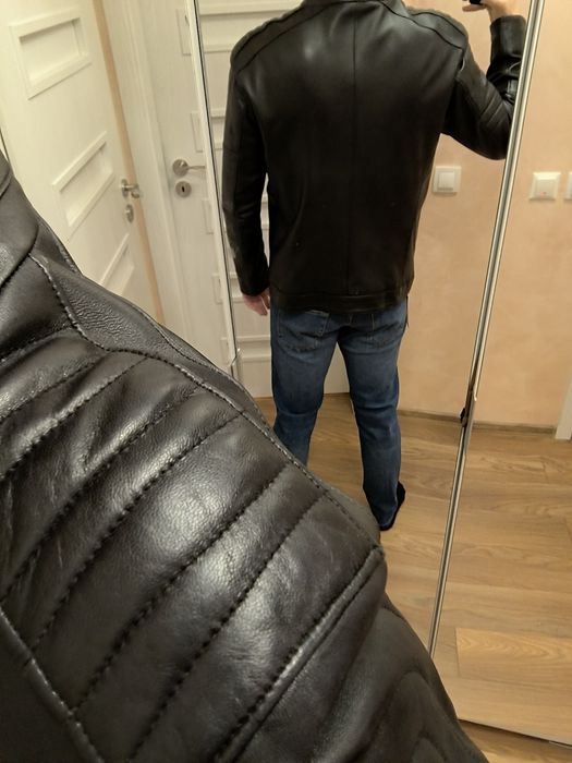 Кожено яке естествена кожа