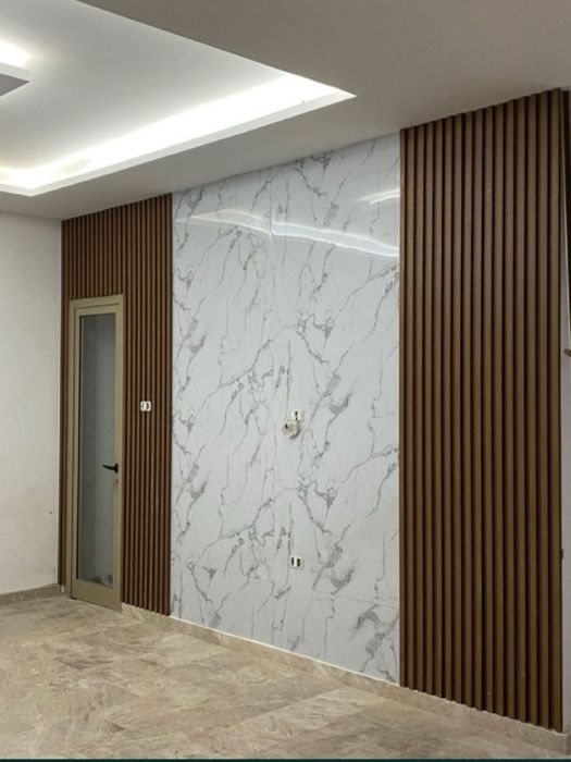 поклека обоев и гибкий мрамор.