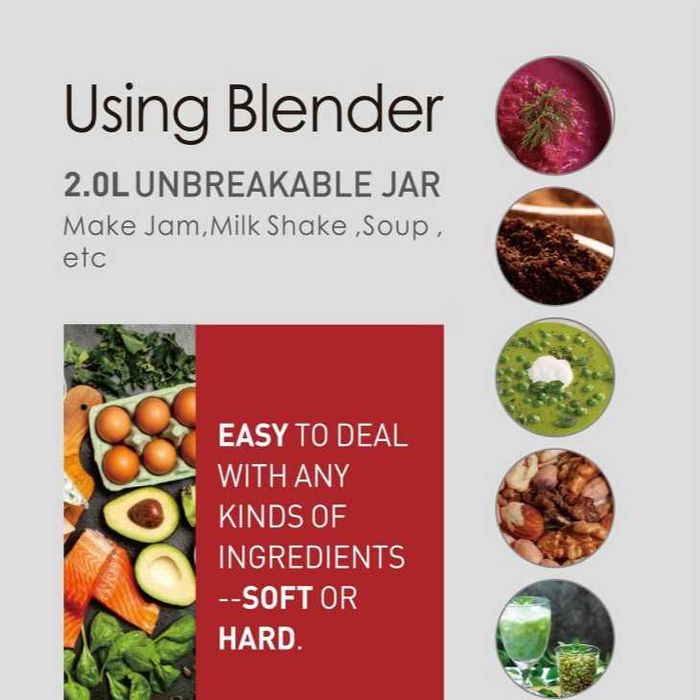 Блендер Sonifer SF-8114 тихий блендер для кухни bl15