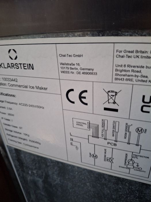 Ледогенератор професионален 40 кг