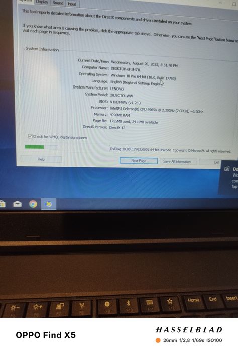 Lenovo Thinkpad L570 procesor 2,2ghz RAM 4gb HDD 500gb baterie tine