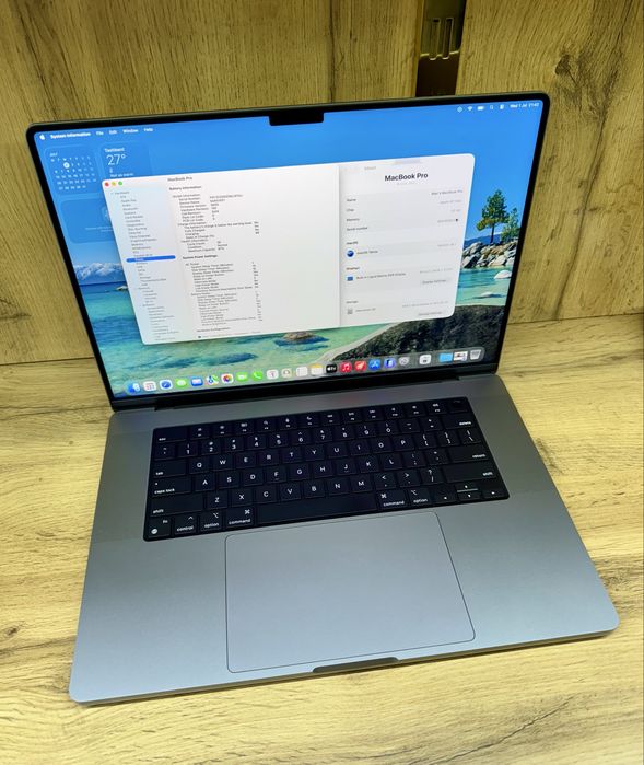 Macbook M1 Max 16inch 32/512GB 97% ёмкость