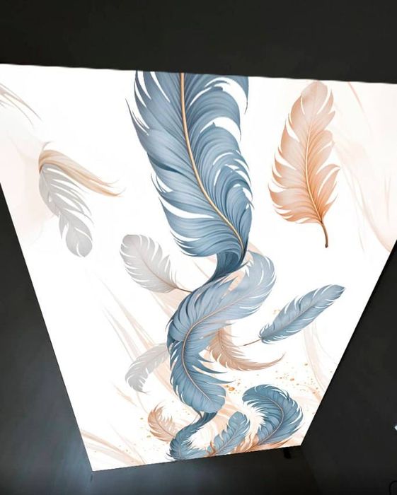 Натяжные потолки и 3D фотообои от производителя. 50.000сум