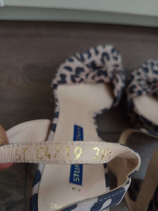 Нови сандали Stuart Weitzman Mirri Leopard – 39½