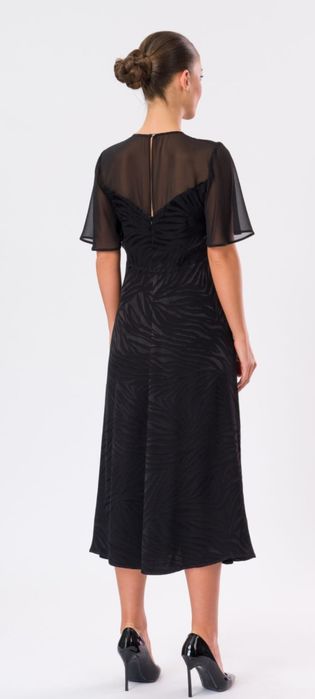 Черна рокля Kensol размер 52