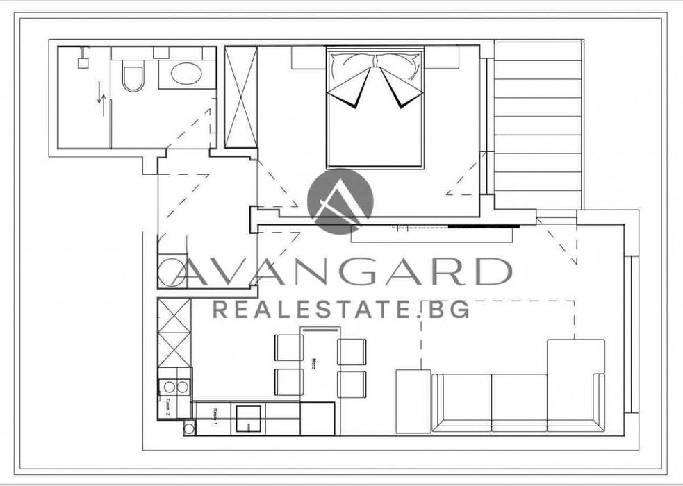 Продава се Двустаен апартамент в Пловдив, Кючук Париж - 76 кв.м за 1172 €/кв.м - Снимка #8