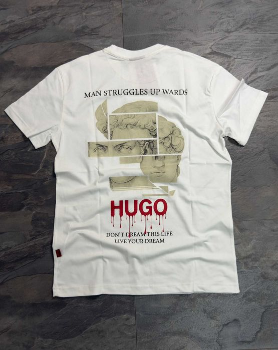 Премиум мъжки тениски HUGO BOSS| Топ качество на отлична цена