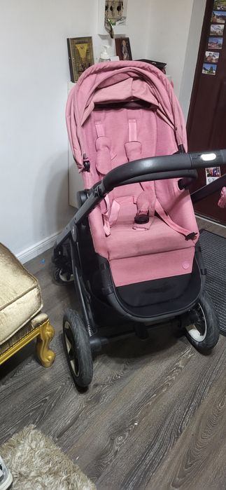 Sistem 3-în-1 Cybex Talos S Gold – Ca Nou, la Cutie Scoică și Adaptori