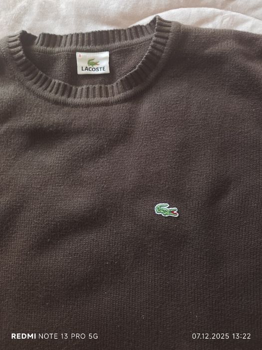 LACOSTE - оригинални памучни пуловери