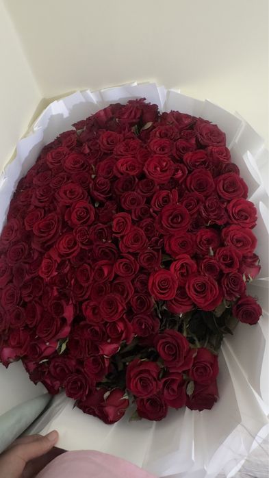Свежие букет из 301 розы