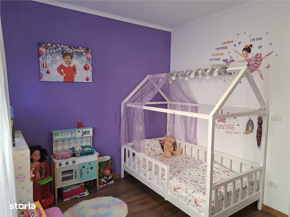 Duplex mobilat si utilat -  curte amenajata - pod mansardabil