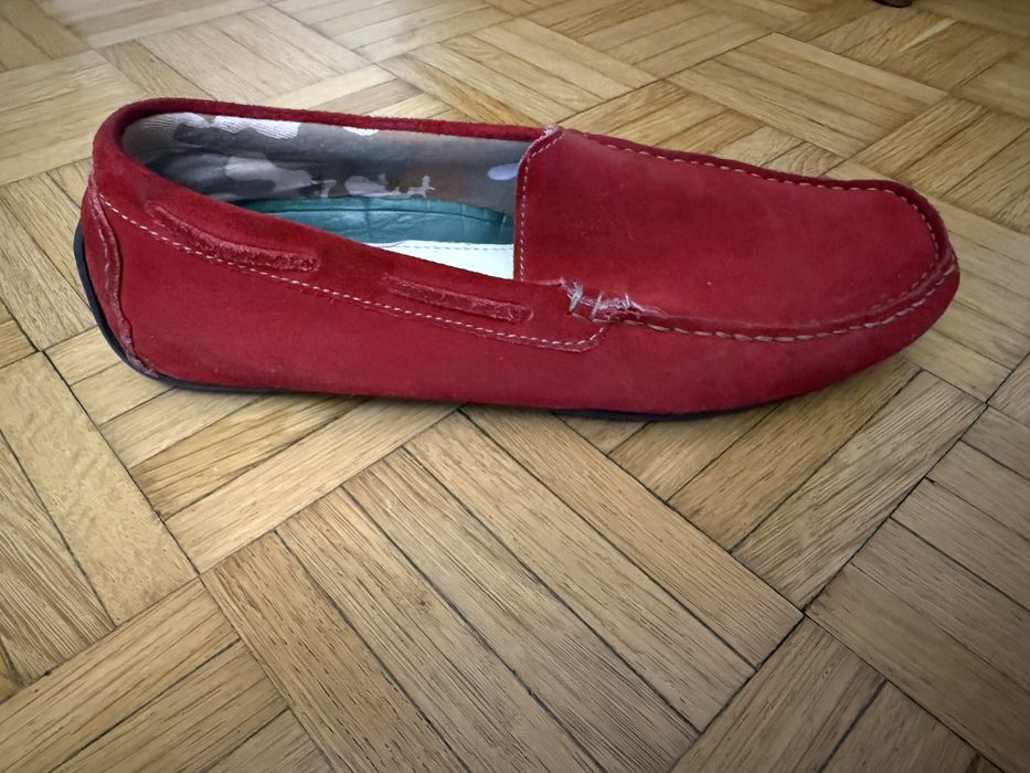 Mocasini piele intoarsa, marimea 43