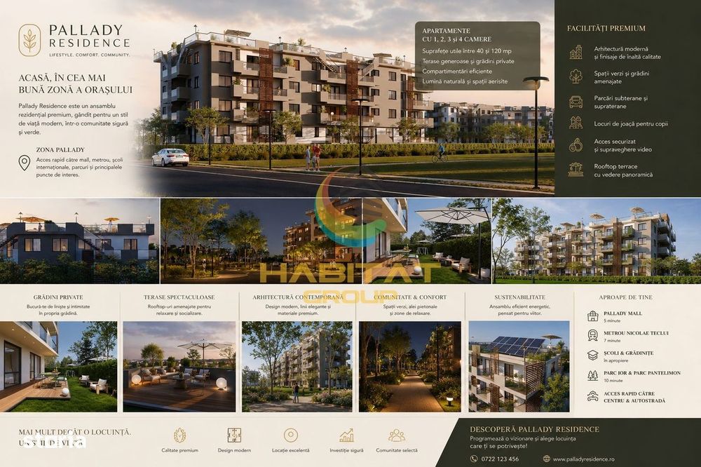 Vânzare Apartament 3 Camere cu Terasă