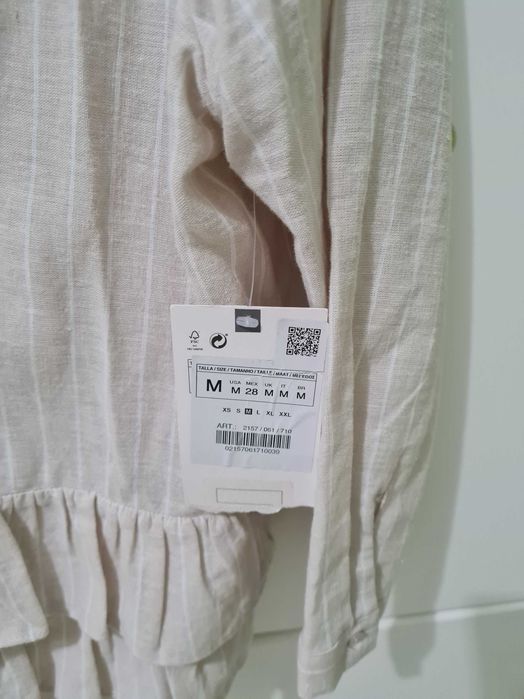 Camasa zara in/bumbac marimea M