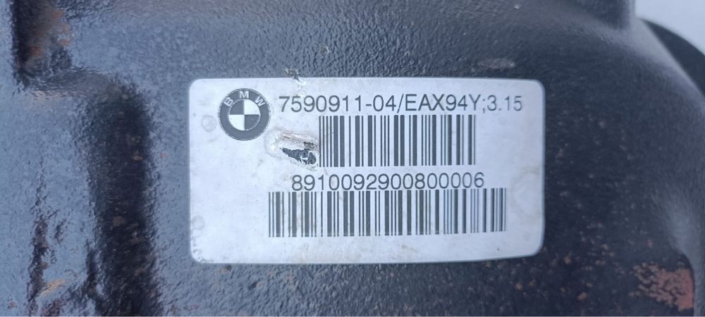 Задний редуктор БМВ BMW X5 E70 N55.