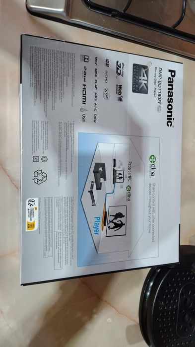 Panasonic Blu-ray 3D 4K Ultra HD. NOU, sigilat