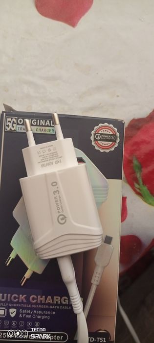 зпрядка 45вт янги олувдим ишлатмадим салақани олинмаган