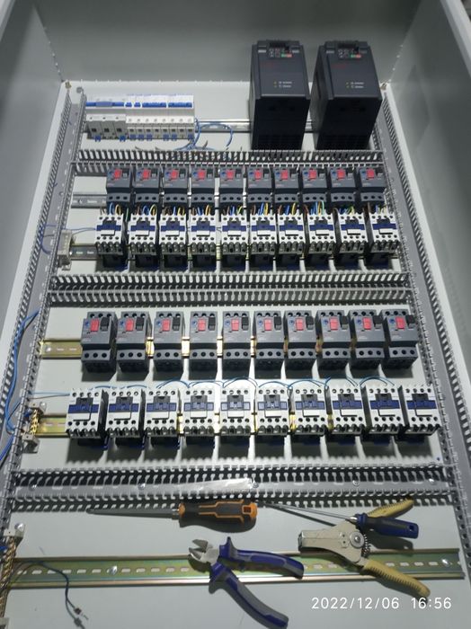 Электро монтаж по оборудованию и электроника