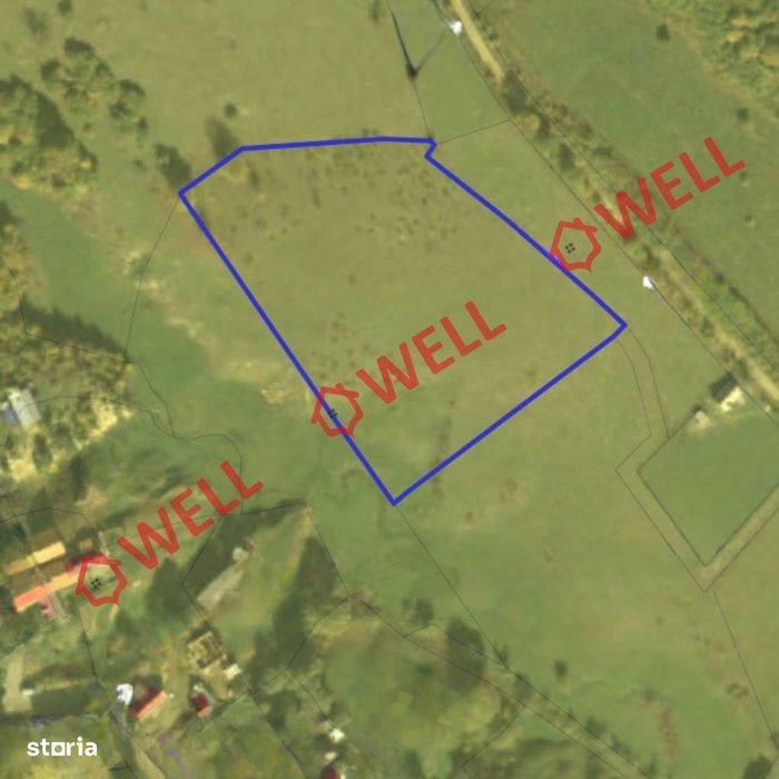 Teren parțial intravilan de vânzare în Vama Buzăului, sat Acriș!