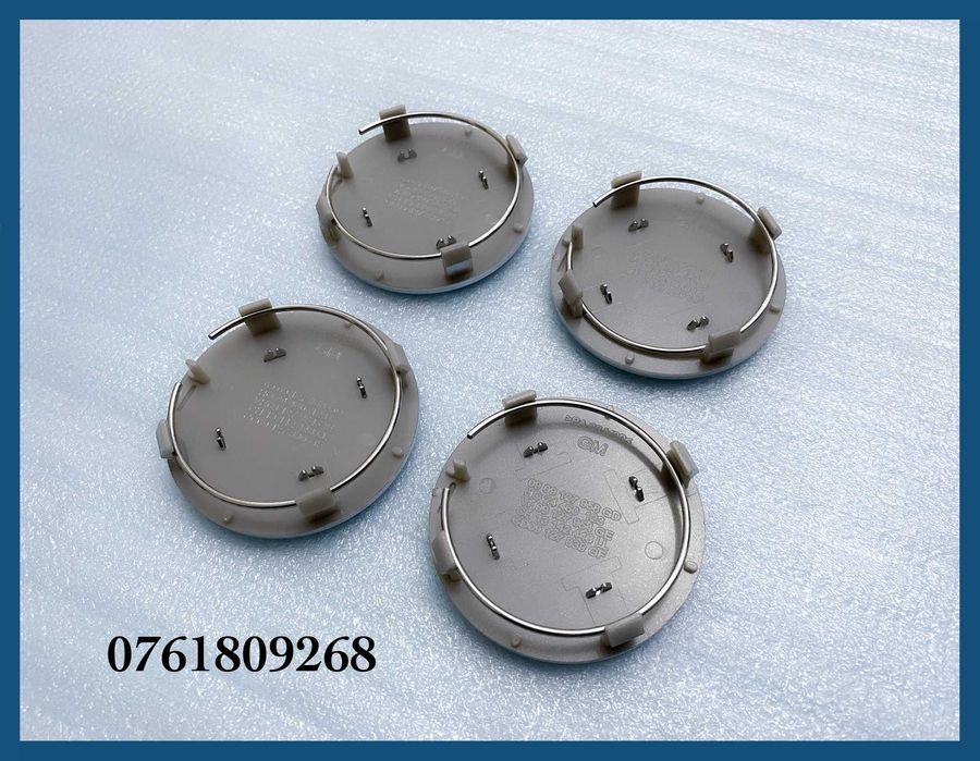 Set 4 capace gri 64mm jante aliaj Opel