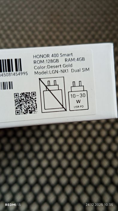 HONOR 400 smart 5G. Чисто нов неразопакован.