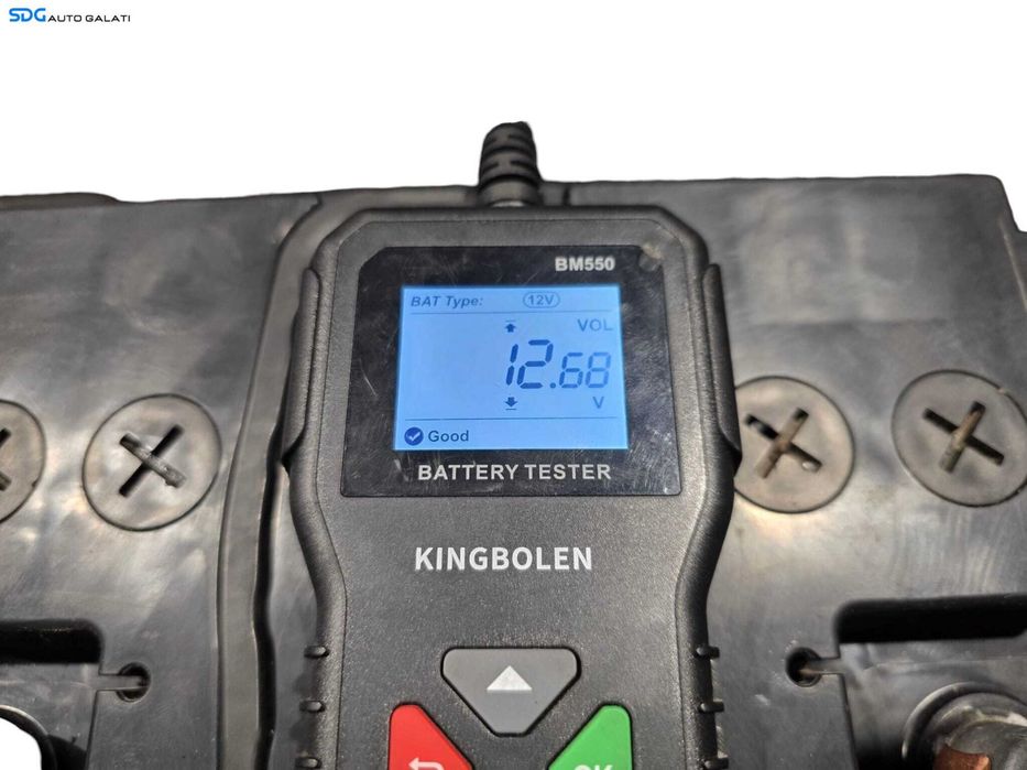 Baterie Acumulator Auto 55Ah 450A 5554R20045 Rombat Full Option Volkswagen Audi Seat Skoda Ford Opel Toyota BMW Mercedes Renault Peugeot Dacia  [D0560]