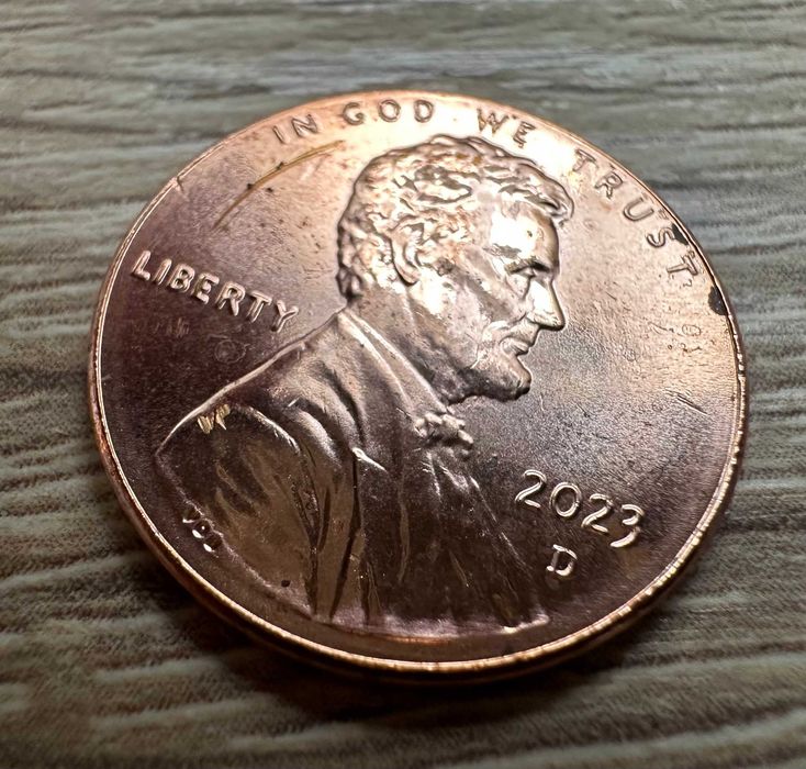 US Penny - нециркулирани
