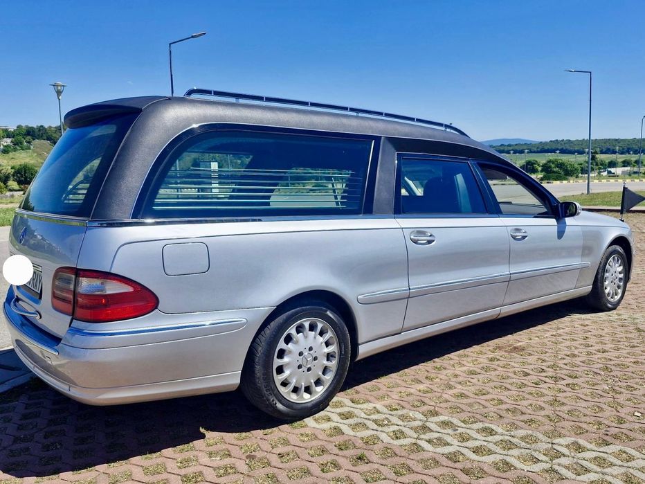 Mercedes-Benz E270/Dric/Mașină mortuară/SD funerar/ înmatriculat/ Super ocazie/Impecabilă