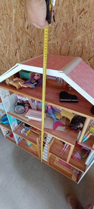 Casuta de papusi Grand View Mansion cu EZ Kraft Assembly™ - Kidkraft