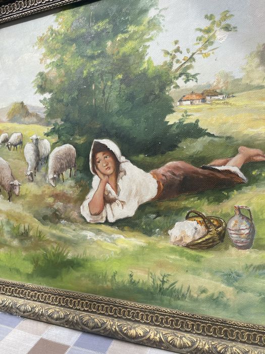 Tablou vechi semnat ion nedelcu!