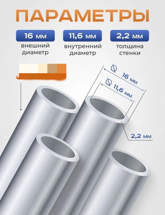 Труба для теплого пола 16мм