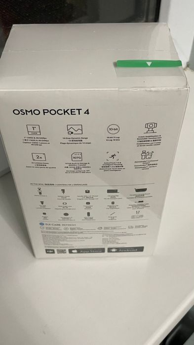 osmo pocket 4 новый, запечатанный.