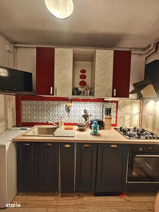 Apartament 3 camere, parter, Rahova, mobilat