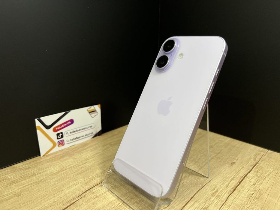 Iphone 17 256Gb Lavender Second-Hand Satisfăcător 3 ani garanție, Tele