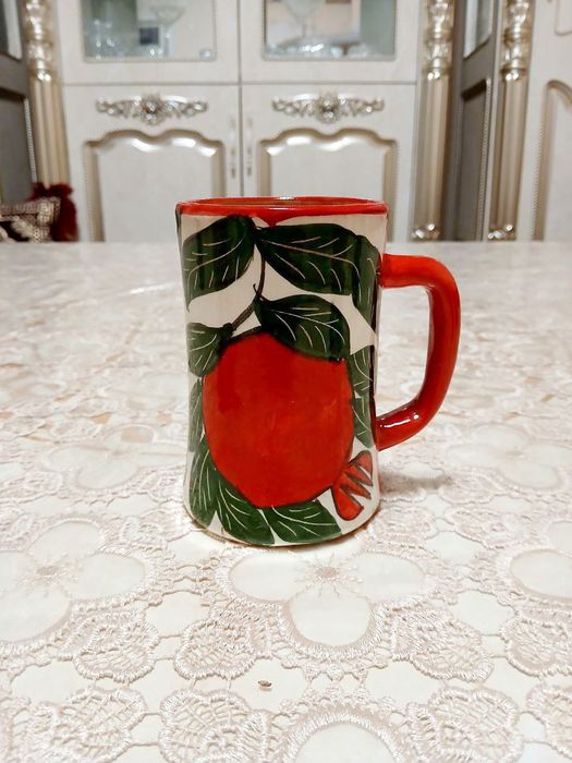 кружки керамические,Риштанская керамика