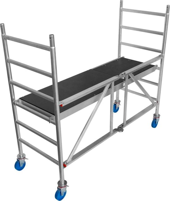 СКЕЛЕ под НАЕМ ПОДВИЖНО с КОЛЕЛА и метални Рамки, на самостоятелни сек