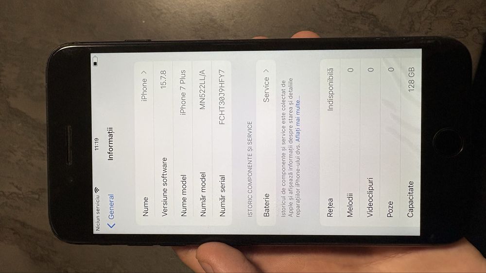 iPhone 7 Plus, 128 GB, Black