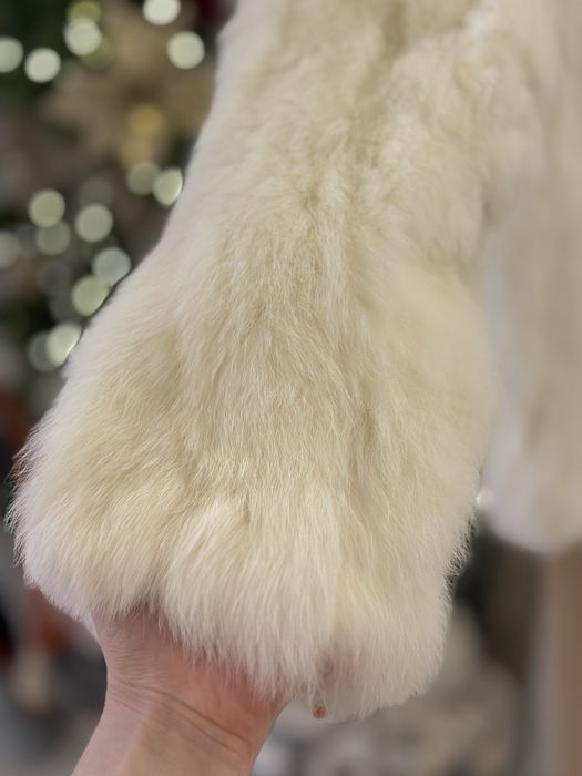 Jacheta din blana naturala de iepure