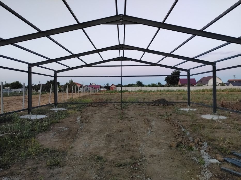 Vand hala metalică conform proiectului dvs lucrăm fără avans