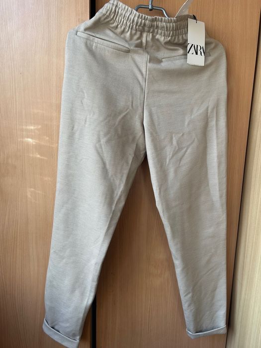 Zara брюки штаны бежевые