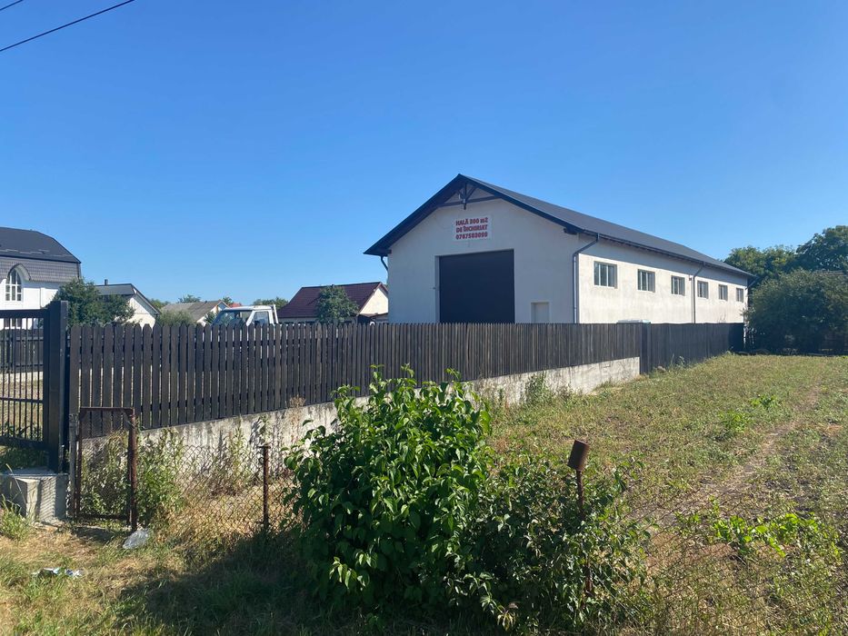 Hală Industrială 300 mp – Construcție Nouă / Toate utilitățile / Acces TIR