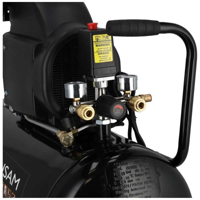 Маслен компресор DEDRA A077030, 1500W, 50L, 8bar